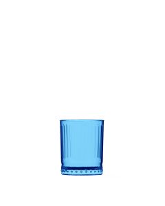 Cristar Decorados | Vaso Bajo Galata Rocks Traslucido Azul 340 cc