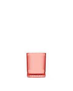 Cristar Decorados | Vaso Bajo Galata Rocks Traslucido Rojo 340 cc