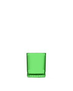 Cristar Decorados | Vaso Bajo Galata Rocks Traslucido Verde 340 cc