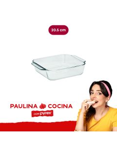 Pyrex Basics | Fuente Cuadrada 20,5x20,5x5,3 cm - 1,9 l 