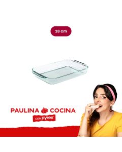 Pyrex Basics | Fuente Rectangular 28,1x18x4,3 cm - 1,9 l