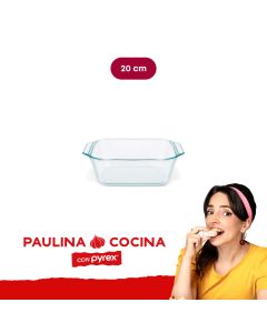 Pyrex Deep | Fuente Cuadrada 20x20 cm - 2,5 l 