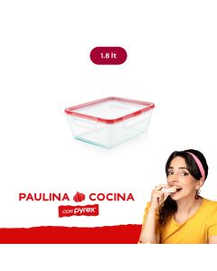 Pyrex Fresh Lock | Contenedor Rectangular 1,8 lts