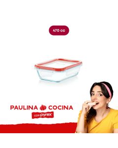 Pyrex Fresh Lock | Contenedor Rectangular 470cc