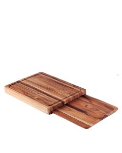 Tramontina Premium | Kit Tabla Rectangular Y Bandeja Fsc 40x30x3,8 cm
