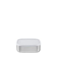 Tramontina Freezinox | Contenedor Cuad. Acero Inox. C/tapa Plastica 16,5x16,5 cm - 1,2 l