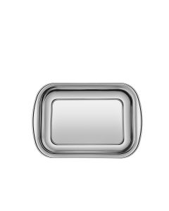 Tramontina Asaderas | Asadera Rectangular Cosmos Acero Inox. 34x22,2 cm