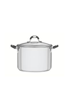 Tramontina Astro Silicone | Olla Alta Acero Inox. C/asa 28 cm - 11,4 l