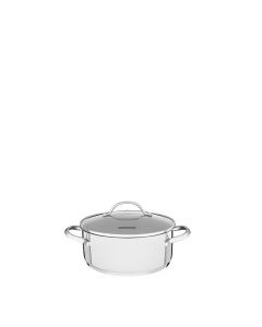 Tramontina Una | Cacerola Acero Inox. C/asa 24 cm - 24,8 l