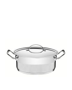 Tramontina Professional | Cacerola Acero Inox. C/asa 28 cm - 7,1 l
