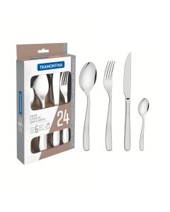 Tramontina Maresias | Set Mini Box - 24 Pz Acero Inox.