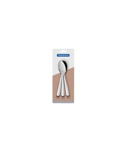 Tramontina Maresias | Cuchara De Postre Acero Inox. Blister X 3