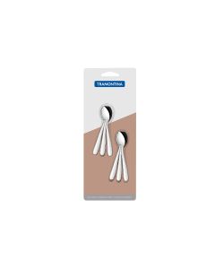 Tramontina Maresias | Cuchara De Cafe Acero Inox. Blister X 6