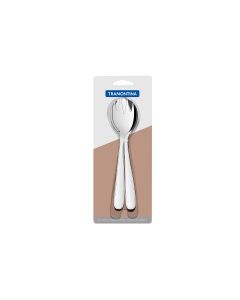 Tramontina Maresias | Set 2 Pz De Ensalada Acero Inox.