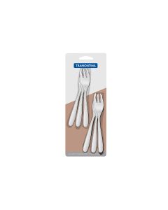 Tramontina Maresias | Tenedor De Torta Acero Inox. Blister X 6