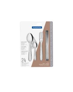 Tramontina Maresias | Set Blister - 24 Pz Acero Inox.