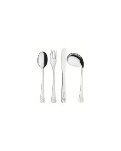 Tramontina Baby Friends | Set 4 Pz (tenedor+cuchillo+cuchara+cuchara Curva) Acero Inox.