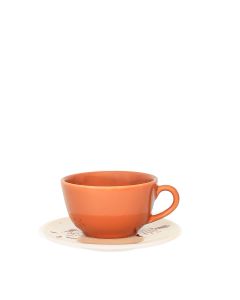 Oxford Unni Orquidea | Taza De Te c/Plato 220 cc - 15,5 cm