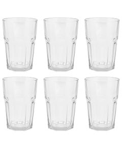 Durax Facetado | Vaso Alto 400 cc Pack x6