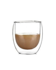 Larhaus Barista | Taza Doppio doble vidrio 250cc pack x2
