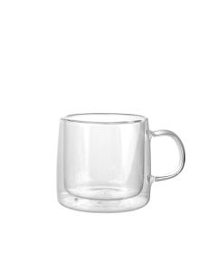 Larhaus Barista | Taza Ristretto Doble doble vidrio 80cc pack x2