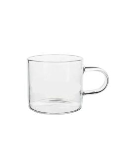 Larhaus Barista | Taza Flat White doble vidrio 260 cc pack x2