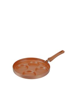 Larhaus Volt | Sartén para 4 huevos Copper 26 x 4 cm