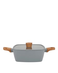 Larhaus Scandi | Cacerola cuadrada c/asa 24 x 10,5 cm