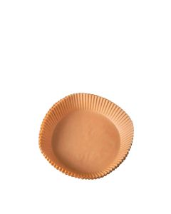 Larhaus Elements | Papel Descartable Redondo Air Fryer 16X4,5 cm (87 gr) - Pack x 50