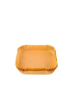 Larhaus Elements | Papel Descartable Cuadrado Air Fryer 20x4,5 cm (142 gr) - Pack x 50
