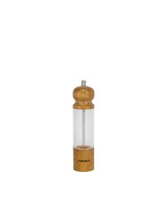 Larhaus Elements | Molinillo Acrílico y Madera con Muelas de Ac. Inox