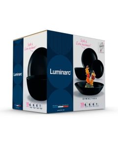 Luminarc Diwali Noir | Set 19 Pz