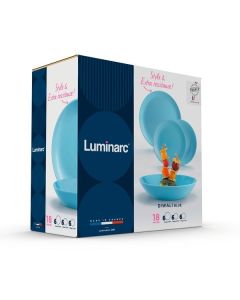 Luminarc Diwali Light Blue | Set 18 Pz