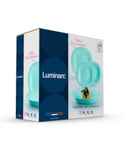 Luminarc Carine Light Turquoise  | Set 18 Pz