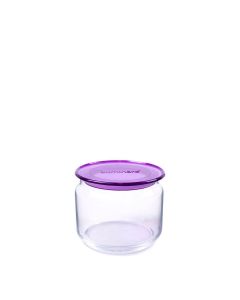 Luminarc Plano Jar | Frasco plano c/ Tapa Purple 500 cc