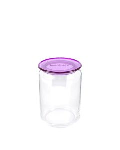 Luminarc Plano Jar | Frasco plano c/ Tapa Purple 1 lt