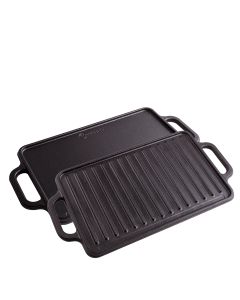 Victoria | Cast Iron Plancha / Bifera Reversible de Fundición 33x21 cm 