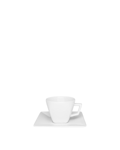 Oxford Quartier | Taza De Te c/Plato Blanco 14 cm