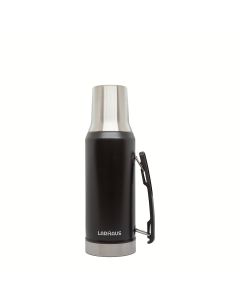 Larhaus Himalaya | Termo Matt Black c/manija y pico cebador – Ac. Inox 1.2 l