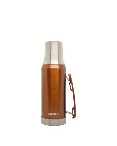 Larhaus Himalaya | Termo Matt Bronze c/manija y pico cebador – Ac. Inox 1.2 l